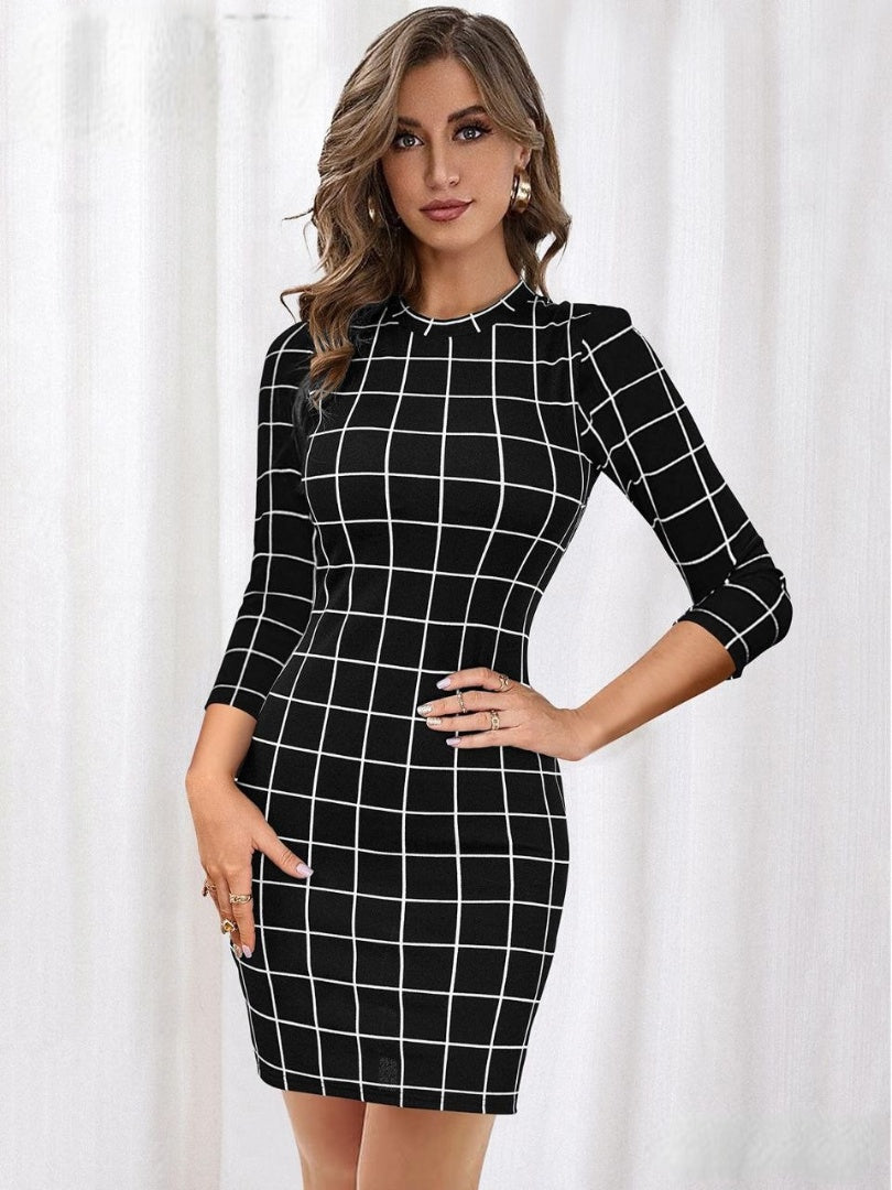 COOL CLOTH Fancy Western Paris Design Bodycon Dress