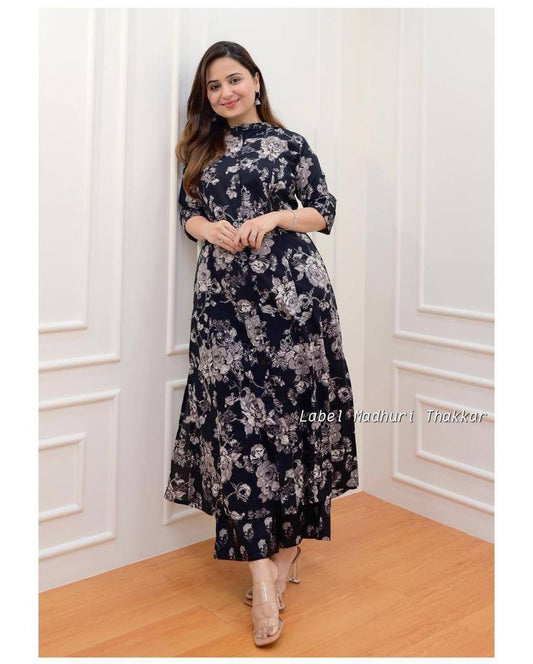 Cool Cloth Presents Indian Designer Cotton Women Bollywood Anarkali Kurti Dress.